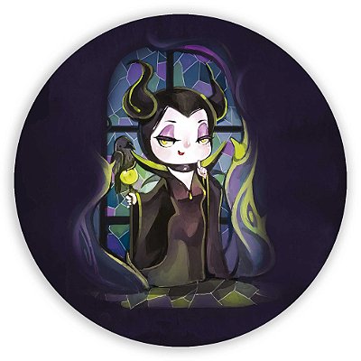 Mini Painel - Malévola - Sublimado 3D