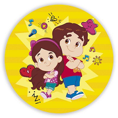 Mini Painel - Maria Clara e JP - Sublimado 3D