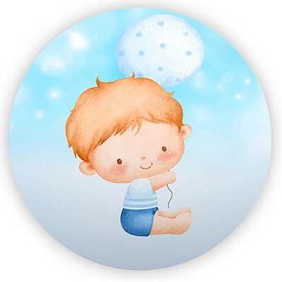 Mini Painel - Menino Baby - Sublimado 3D