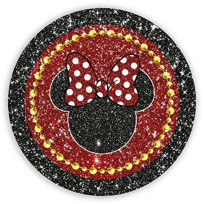 Mini Painel - Minnie - Sublimado 3D