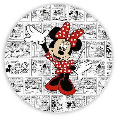 Mini Painel - Minnie Quadrinhos - Sublimado 3D