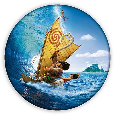 Mini Painel - Moana - Sublimado 3D