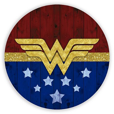 Mini Painel - Mulher Maravilha - Sublimado 3D