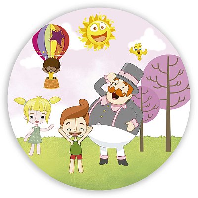 Mini Painel - Mundo Bita - Sublimado 3D