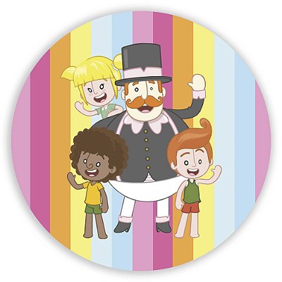 Mini Painel - Mundo Bita - Sublimado 3D