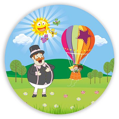 Mini Painel - Mundo Bita - Sublimado 3D