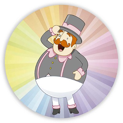 Mini Painel - Mundo Bita - Sublimado 3D