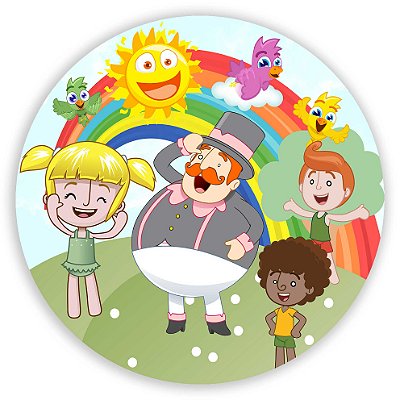 Mini Painel - Mundo Bita - Sublimado 3D