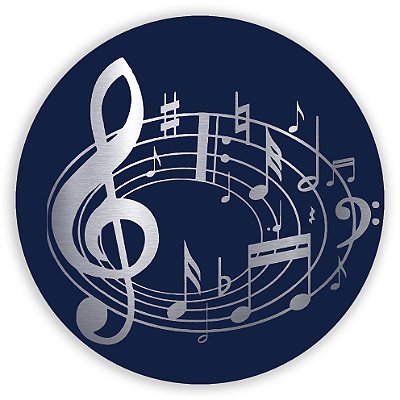 Mini Painel - Musica - Sublimado 3D