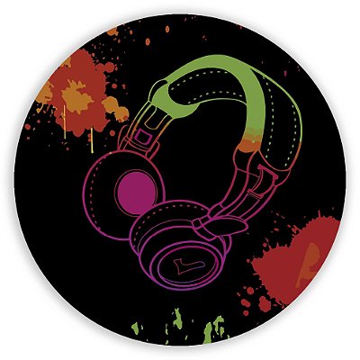 Mini Painel - Musica Neon - Sublimado 3D