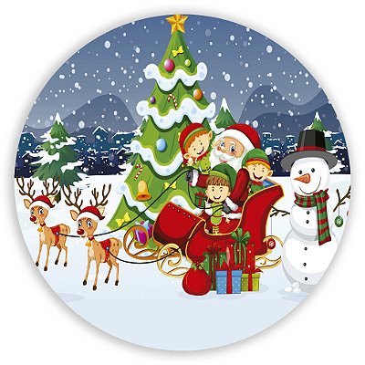 Mini Painel - Natal - Sublimado 3D