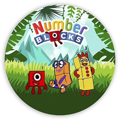 Mini Painel - NumberBlocks - Sublimado 3D