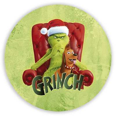 Mini Painel - O Grinch - Sublimado 3D