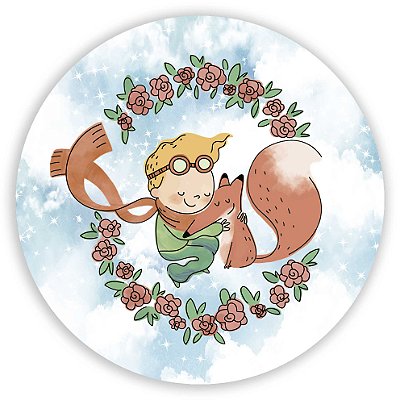 Mini Painel - O Pequeno Príncipe - Sublimado 3D