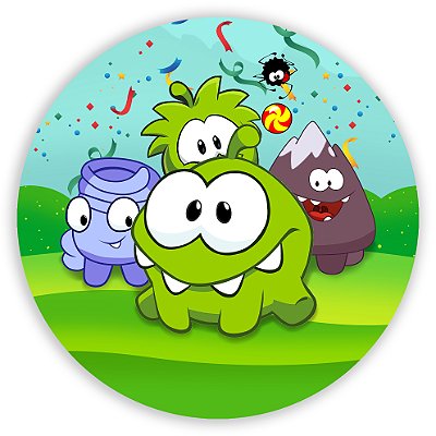 Mini Painel - Om Nom - Sublimado 3D