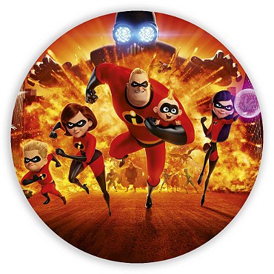 Mini Painel - Os Incriveis - Sublimado 3D