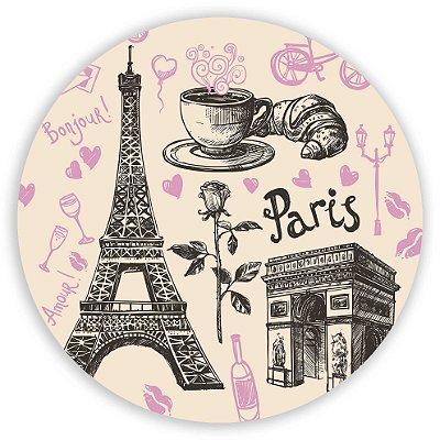 Mini Painel - Paris - Sublimado 3D