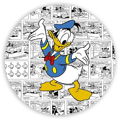 Mini Painel - Pato Donald - Sublimado 3D