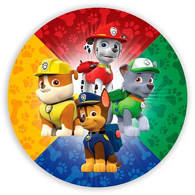 Mini Painel - Patrulha Canina - Sublimado 3D