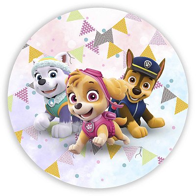 Mini Painel - Patrulha Canina - Sublimado 3D