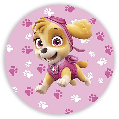 Mini Painel - Patrulha Canina Skye - Sublimado 3D