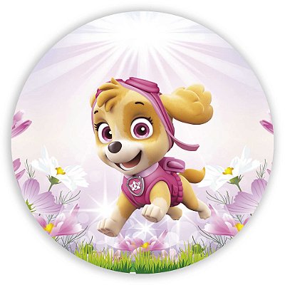 Mini Painel - Patrulha Canina Skye - Sublimado 3D