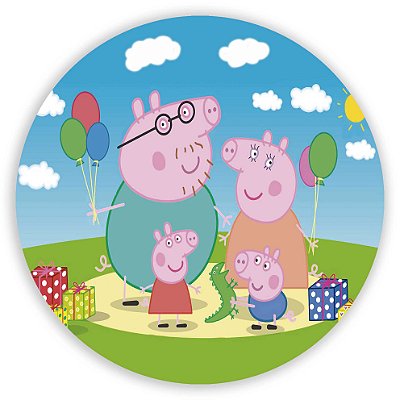 Mini Painel - Peppa Pig - Sublimado 3D