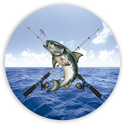 Mini Painel - Pescaria - Sublimado 3D