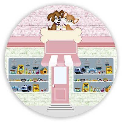 Mini Painel - Petshop - Sublimado 3D