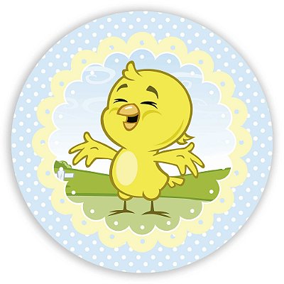 Mini Painel - Pintinho Amarelinho - Sublimado 3D