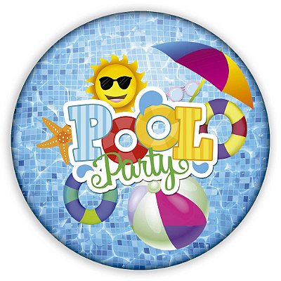 Mini Painel - Pool Party - Sublimado 3D