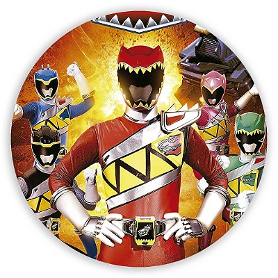 Mini Painel - Power Rangers - Sublimado 3D