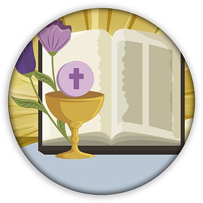 Mini Painel - Primeira Eucaristia - Sublimado 3D