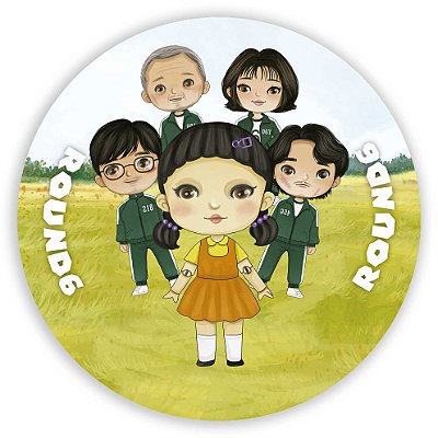 Mini Painel - Round 6 - Sublimado 3D