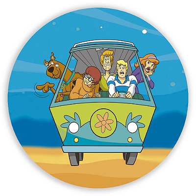 Mini Painel - Scooby Doo - Sublimado 3D
