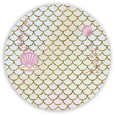 Mini Painel - Sereia - Sublimado 3D