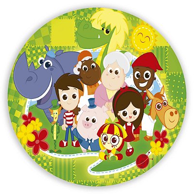 Mini Painel - Sitio do Pica Pau Amarelo - Sublimado 3D