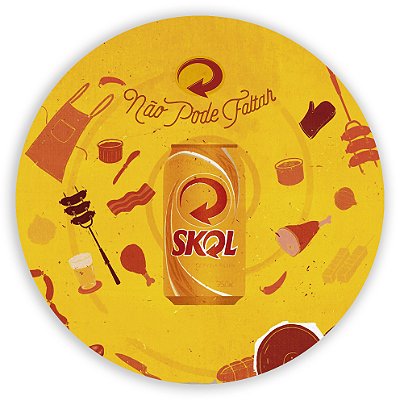 Mini Painel - Skol - Sublimado 3D