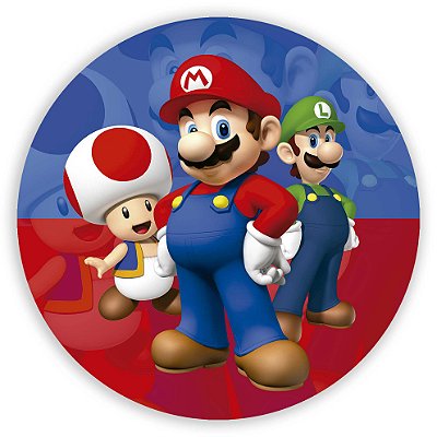 Mini Painel - Super Mario Bros - Sublimado 3D