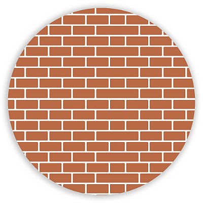 Mini Painel - Tijolo - Sublimado 3D