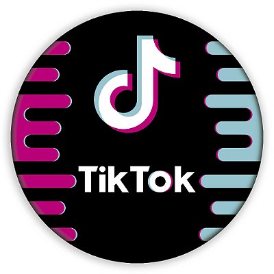 Mini Painel - TikTok - Sublimado 3D