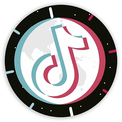 Mini Painel - TikTok - Sublimado 3D