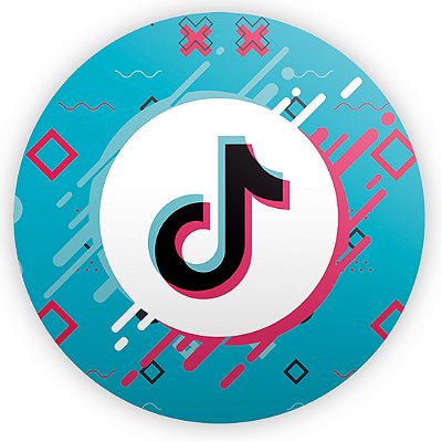 Mini Painel - TikTok - Sublimado 3D