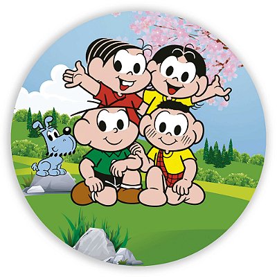 Mini Painel - Turma da Monica - Sublimado 3D