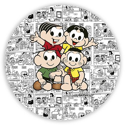Mini Painel - Turma da Monica - Sublimado 3D
