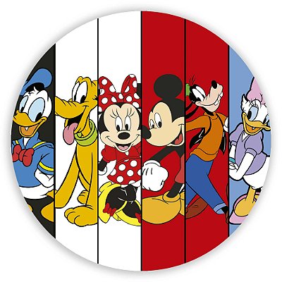 Mini Painel - Turma do Mickey - Sublimado 3D