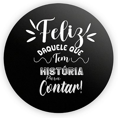 Mini Painel - Um Brinde a Vida - Sublimado 3D