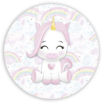 Mini Painel - Unicórnio - Sublimado 3D