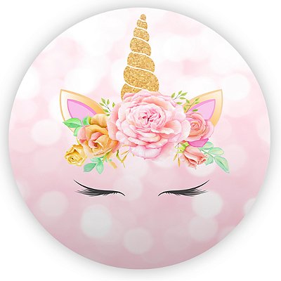 Mini Painel - Unicórnio - Sublimado 3D