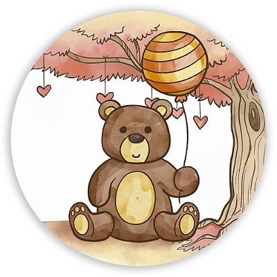 Mini Painel - Ursinho - Sublimado 3D